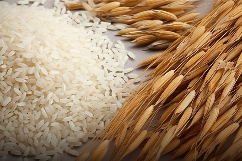 高清的图片电商产品拍摄美食美味食物稻穗和长粒香大米,高清,摄影图,摄影图片,图片大全,摄影图免费下载